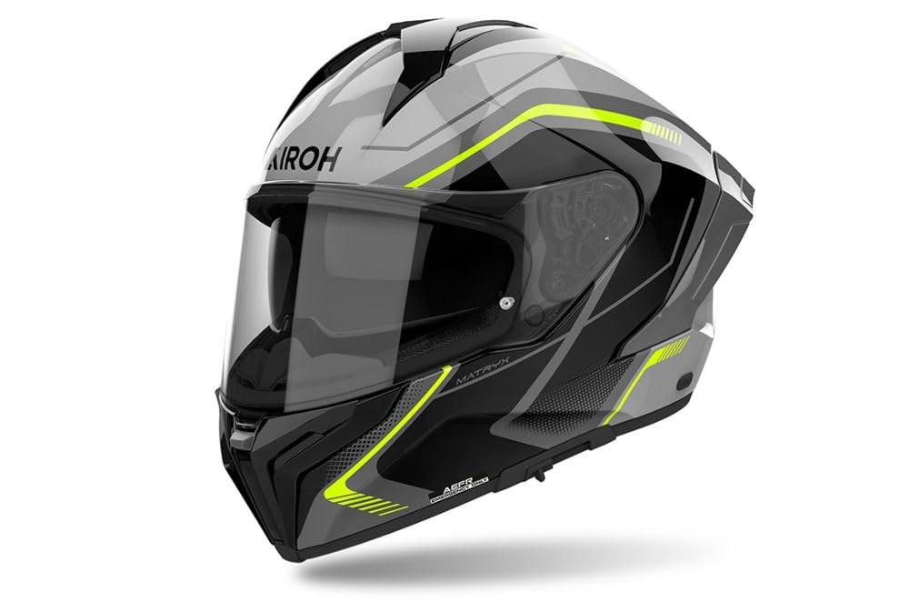 AIROH MATRYX WIDE YELLOW GLOSS L AIROH MATRYX WIDE YELLOW GLOSS L von AIROH