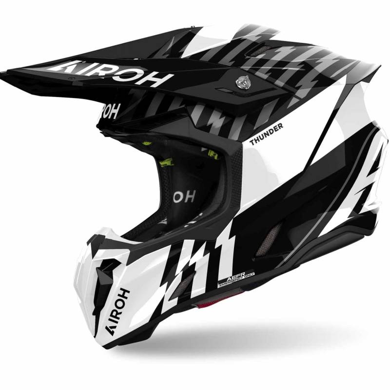 AIROH TWIST 3 THUNDER BLACK/WHITE GLOSS XXL von AIROH