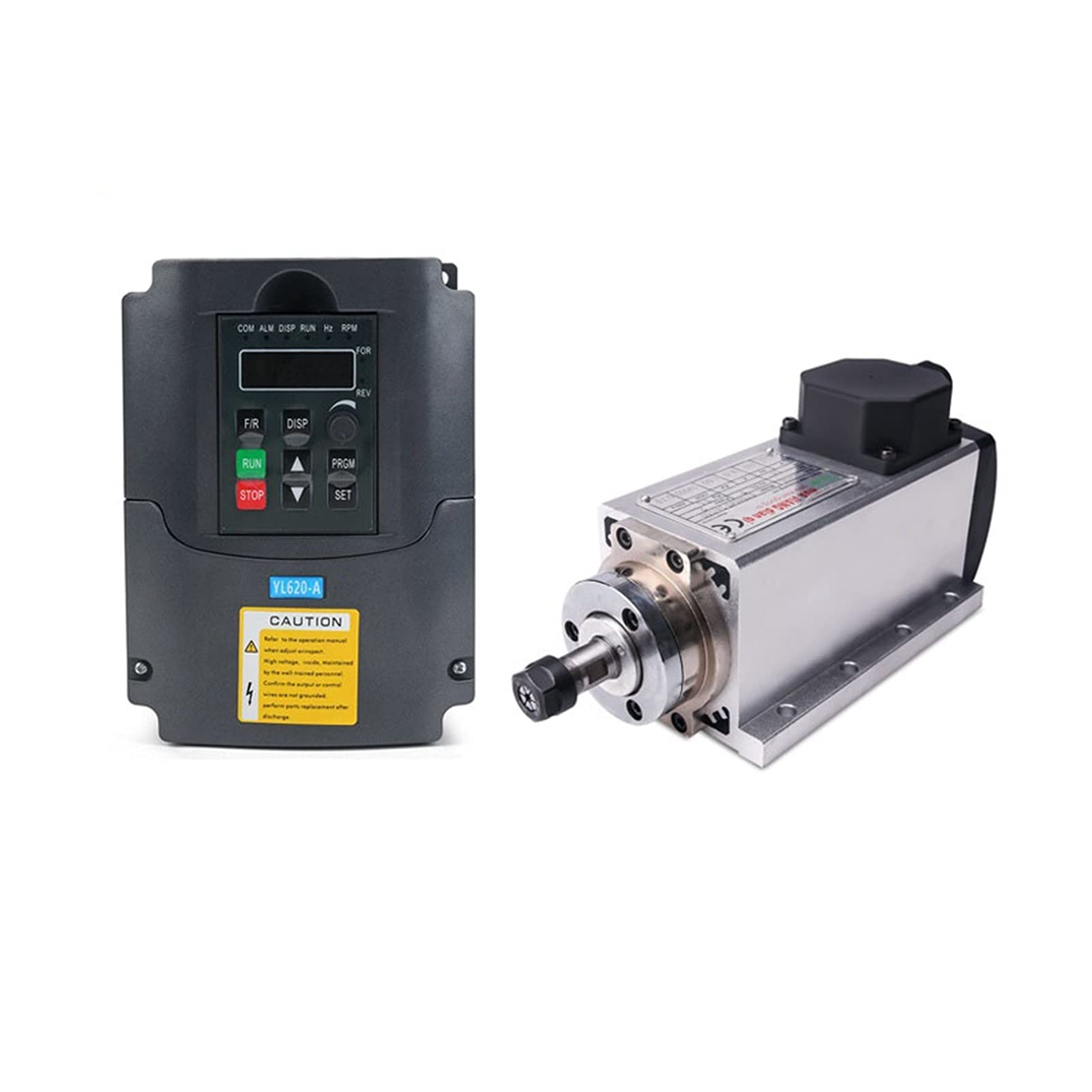 Frequenzumsetzer, 3,5 kW luftgekühlter Spindelmotor-Kit ER20 CNC. Fräsmotor + 4kw Inverter/Vfd. Zum CNC Frequenzumsetzer, 3,5 kW luftgekühlter Spindelmotor-Kit ER20 CNC. Fräsmotor + 4kw Inverter/Vfd. Zum CNC von AIRYSSFU