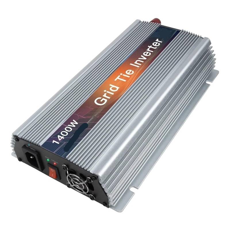 Wechselrichter, 1000-1400 W Micro Grid Tie Solar-Wechselrichter 20-50 V DC zu AC 1 MPPT Reiner Sinus-Wandler for Solarstrom(1300W,36V) von AIRYSSFU