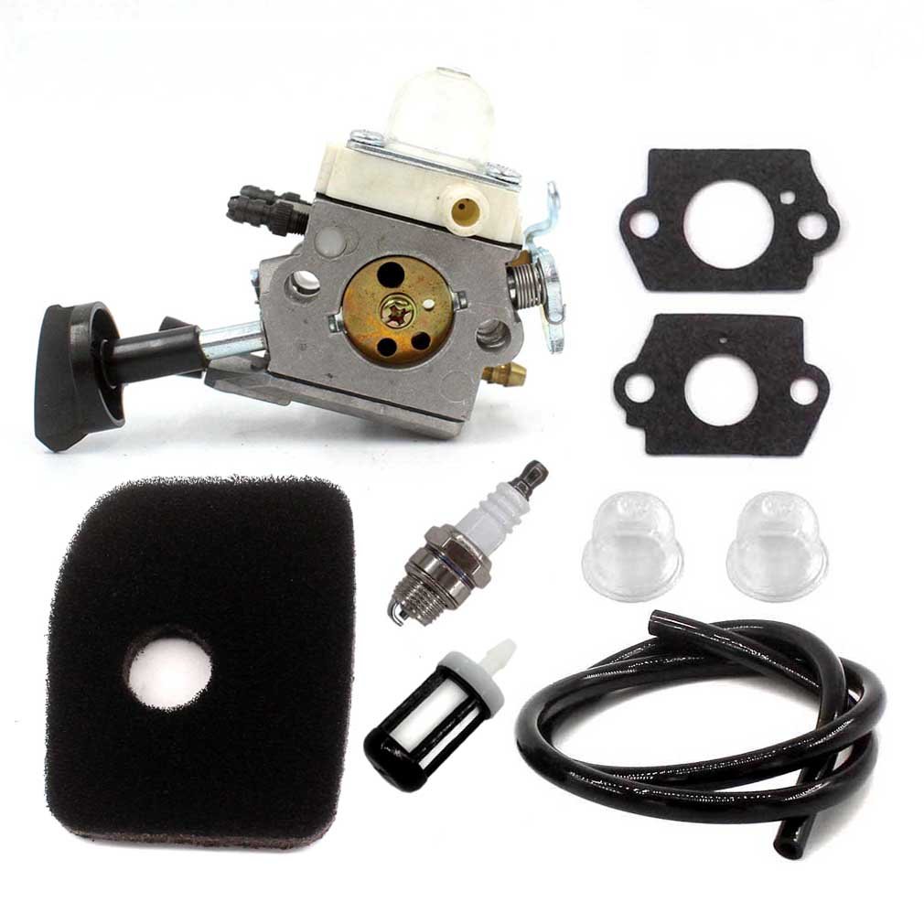 AISEN Vergaser mit Luftfilter Zündkerze für STIHL BG86 SH56 SH56C SH86 SH86C BG86CE BG86Z BG86CEZ Laubbläser Zama C1M-S261B AISEN Vergaser mit Luftfilter Zündkerze für STIHL BG86 SH56 SH56C SH86 SH86C BG86CE BG86Z BG86CEZ Laubbläser Zama C1M-S261B von AISEN