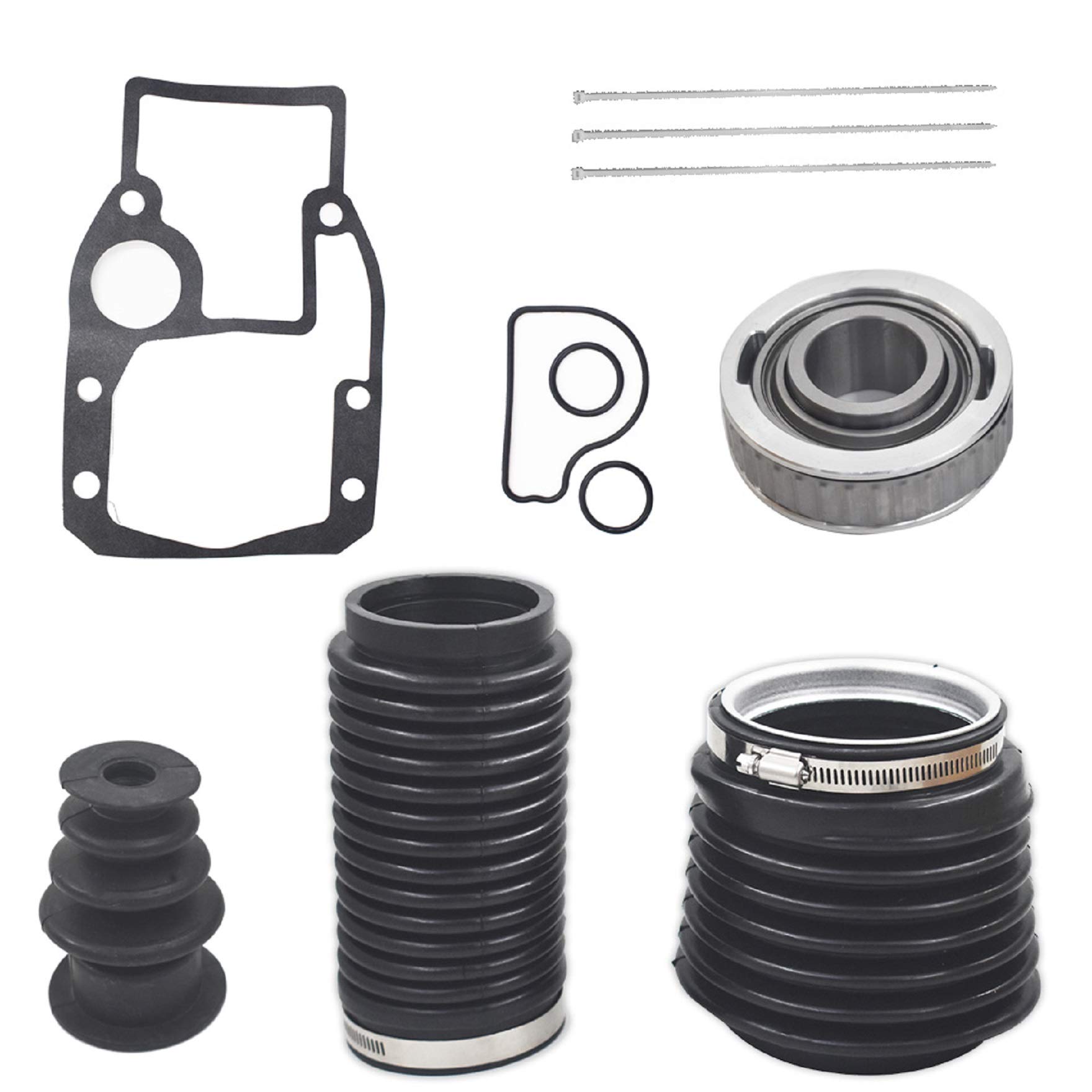 AISENPARTS Auspuffbalg-Kit mit Klemmenersatz für Cobra Sterndrive I/O 3854127 914036 911826 AISENPARTS Auspuffbalg-Kit mit Klemmenersatz für Cobra Sterndrive I/O 3854127 914036 911826 von AISENPARTS