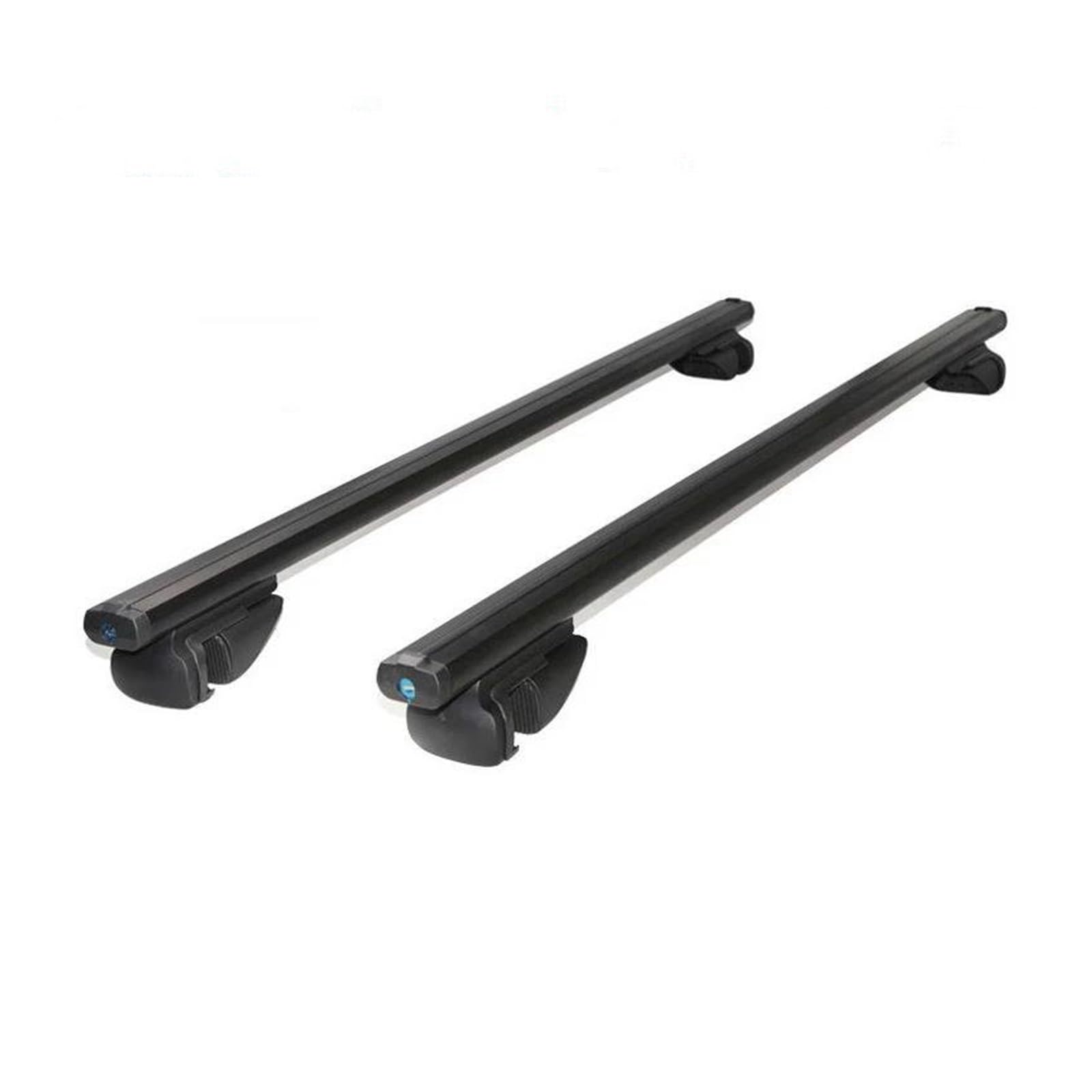 Auto Gepäckträger Dachgepäckträger 2PCS 120 Oder 135CM Universal Passt Auto Mit Dach Rack Dach Rack Querstangen Für Kajak Für Cargoline Für SUV Snowboarden(Black 1.2M) von AJHJET