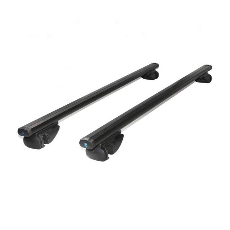 Auto Gepäckträger Dachgepäckträger 2PCS 120 Oder 135CM Universal Passt Auto Mit Dach Rack Dach Rack Querstangen Für Kajak Für Cargoline Für SUV Snowboarden(Black 1.3M) von AJHJET