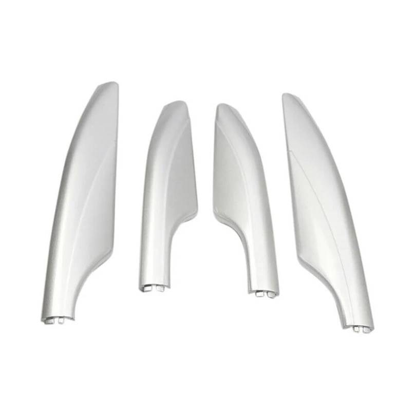 Auto Gepäckträger Dachgepäckträger 4 Stück Außendachträger-Schienen-Endabdeckung Shell Cap Ersatz 4 Stück Silber Dekorative Abdeckung Für Nissan Für Patrol Für Y62 2010–2018 von AJHJET