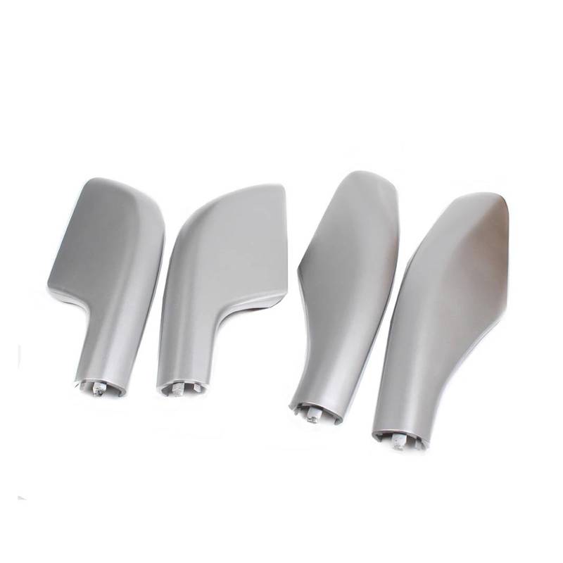 Auto Gepäckträger Dachgepäckträger 4PCS Schwarz Silber Dach Rack Bar Schiene Ende Ersatz Abdeckung Shell Für Toyota Für Land Für Cruiser Für LC100 FJ100 1998-2004 2005 2006 2007(Silber) von AJHJET