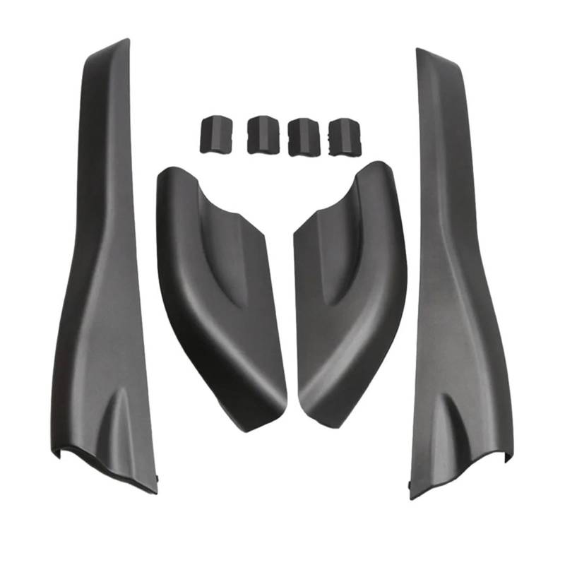 Auto Gepäckträger Dachgepäckträger 8 Teile/Satz Schwarz Auto Dach Rack Schiene Ende Schutzhülle Shell Kappe Kunststoff Gepäck Rack Abdeckung Für Hyundai Für Tucson 2004-2008 von AJHJET