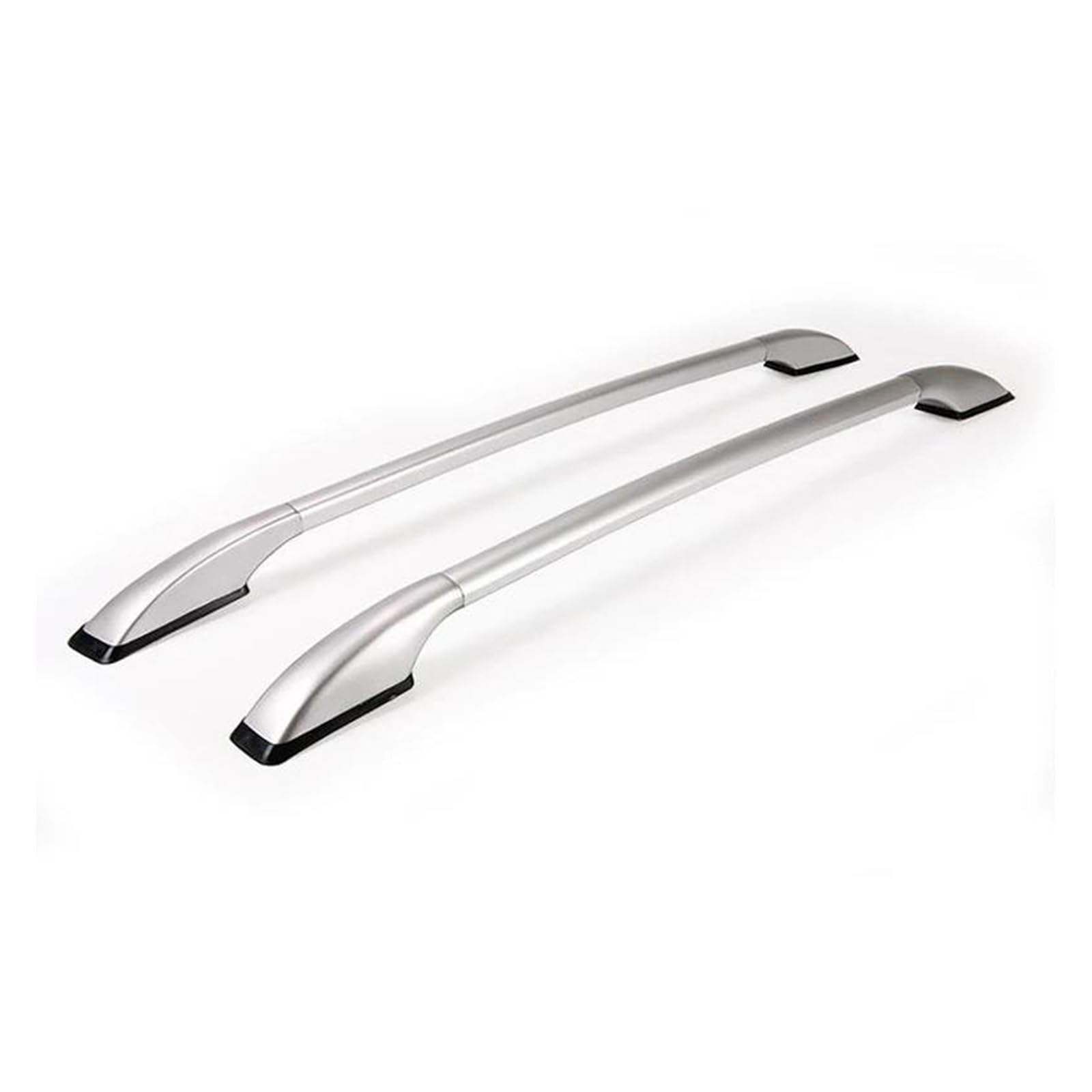 Auto Gepäckträger Dachgepäckträger Auto-Dekorationszubehör Gepäckträger Refit, Spezieller Gepäckträger, Aluminiumlegierung, Autorahmen, Personalisierbar, Perforationsfrei(1.8m Silver) von AJHJET