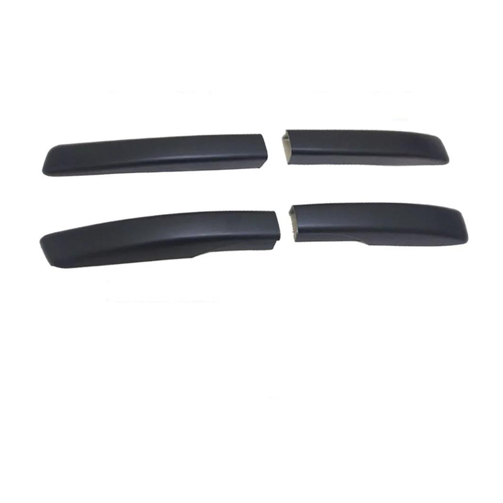 Auto Gepäckträger Dachgepäckträger Auto Schwarz Silber Dach Gepäck Rack Schutz Abdeckung Kappe Deckel Kunststoff Shell Für Für ASX 2013 2014 2015 2016-2019 Für SUV(4PCS-Set Black) von AJHJET