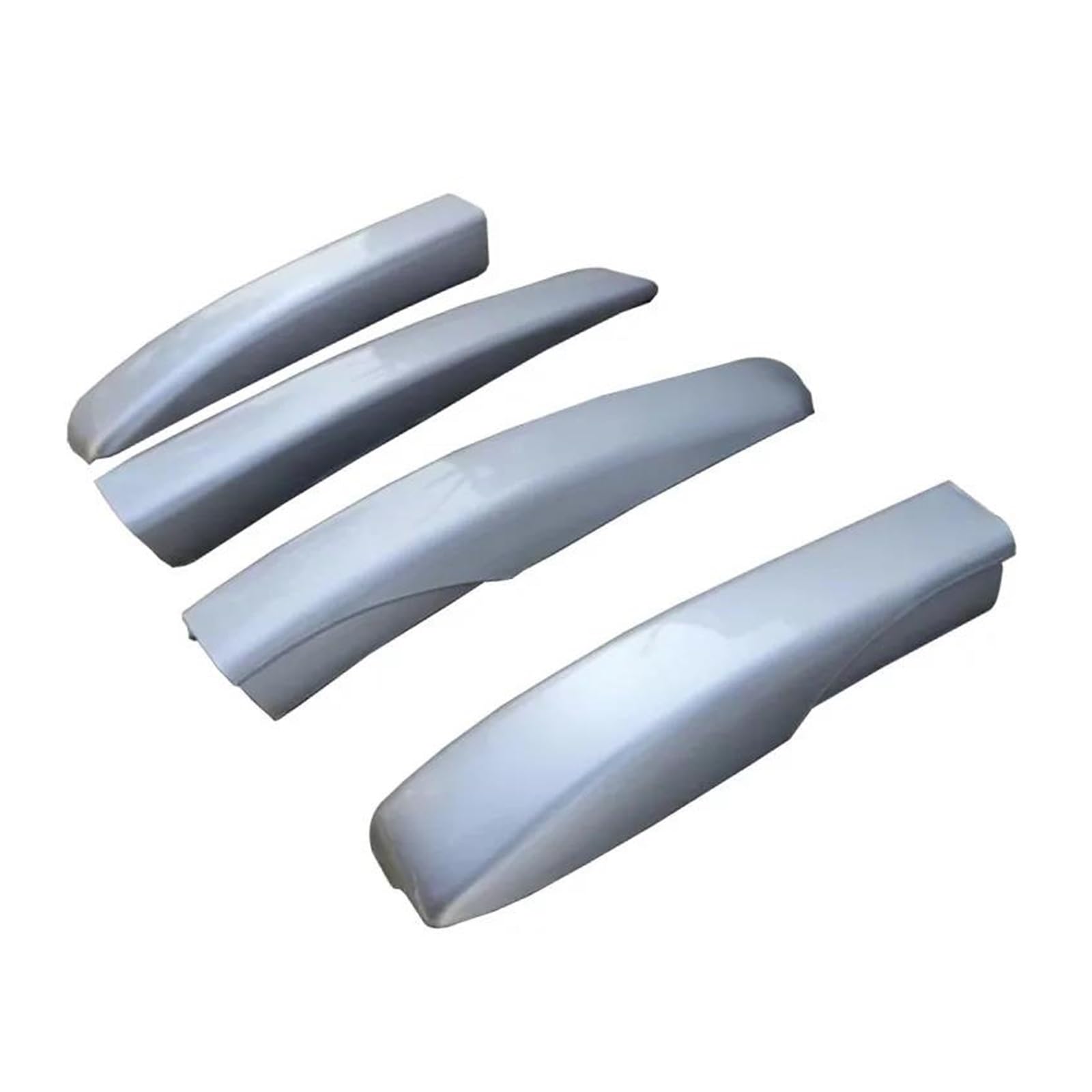 Auto Gepäckträger Dachgepäckträger Dachträger Gepäckträger Autozubehör Bar Schiene Endabdeckung Shell Trim Cap Für Für ASX 2013 2014 2015 2016 2017 2018(Silver Front Left) von AJHJET