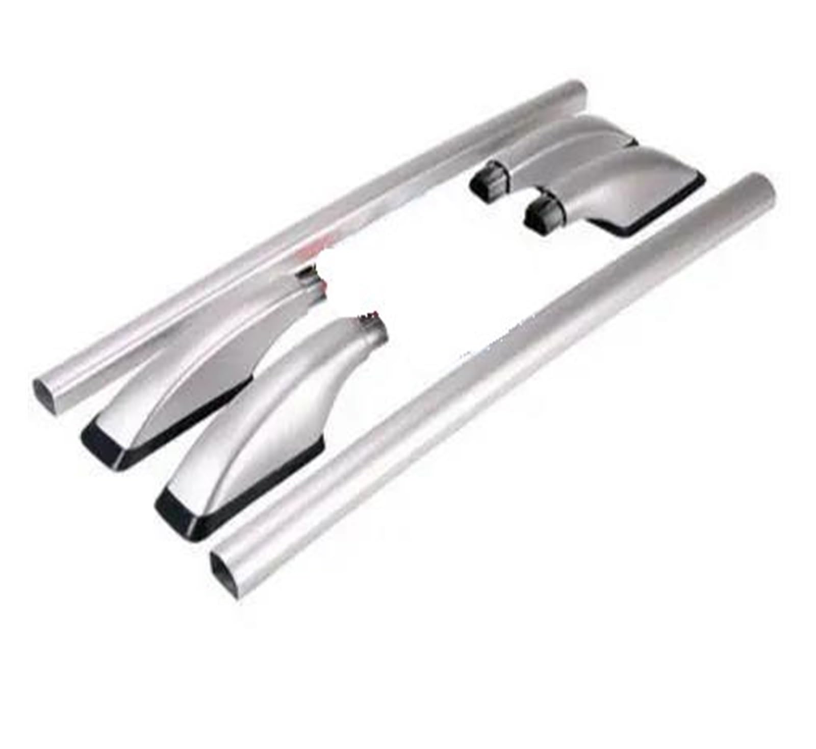 Auto Gepäckträger Dachgepäckträger Fließheck Auto Aluminium Legierung Dach Rack Gepäck Träger Bar Dekorative Auto Zubehör Für Nissan Für Tiida(Silber) von AJHJET
