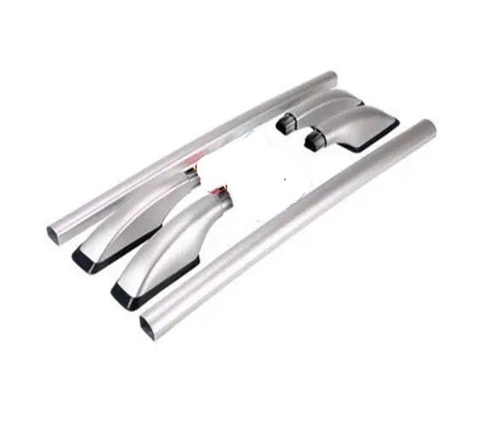 Auto Gepäckträger Dachgepäckträger Fließheck Auto Aluminium Legierung Dach Rack Gepäck Träger Bar Dekorative Auto Zubehör Für Peugeot 307 Für Peugeot 308(Silber) von AJHJET