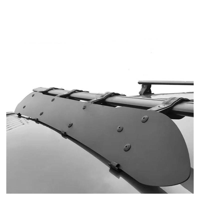 Auto Gepäckträger Dachgepäckträger Minimieren Sie Autoträger, Windverkleidung, Autogepäckhalter, Dachträger, Querstangen, Spoiler, Verbundplatte, Windschutzscheibenverkleidung(44inch 1120mm) von AJHJET