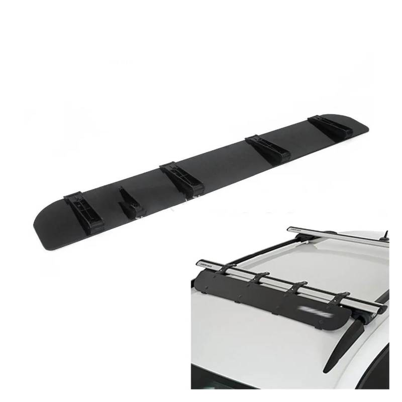 Auto Gepäckträger Dachgepäckträger Universal 40 Zoll ABS Kunststoff Windschutzscheibe Wind Verkleidung Auto Dach Rack Air Deflektor Kit 40 "Wind Verkleidung Auto Fracht Box Racks von AJHJET