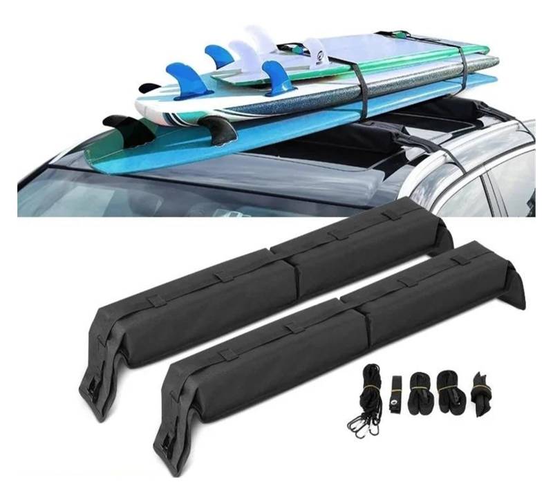 Auto Gepäckträger Dachgepäckträger Universal 60kg Gepäck Weiche Auto Dach Rack Pads PVC 600D Oxford Tuch Für Kajak/Kanu/Snowboard/Windsurfen Gepäck Tragen Last von AJHJET