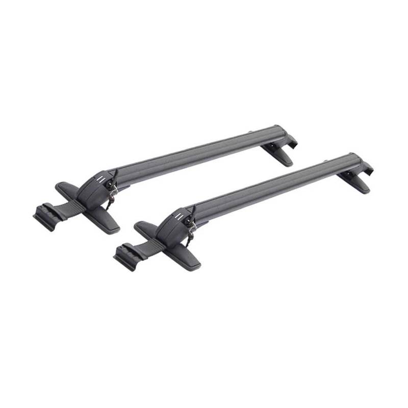 Auto Gepäckträger Dachgepäckträger Universal Fahrzeug Auto Dach Montage Rack Auto Racks Quer Bar Diebstahlsicherung Abschließbare Bars Dach Racks Mit Schlüssel 2 Stücke 110-115Cm von AJHJET
