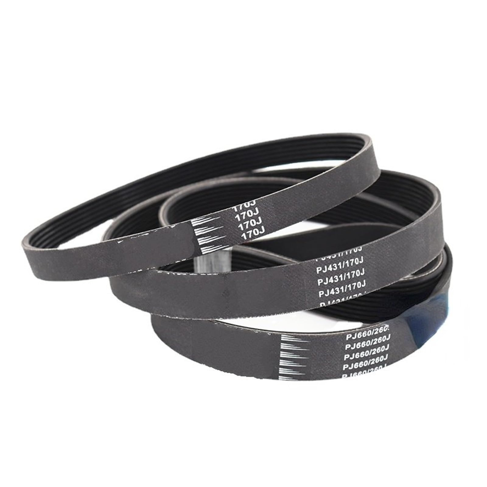 Übertragungsriemen Antriebsriemen 155J Gummiförderband PJ384 PJ386 PJ411 160J PJ406 155J PJ394 Riemenantriebsriemen(4ribs,155J-394mm) von AJHJET