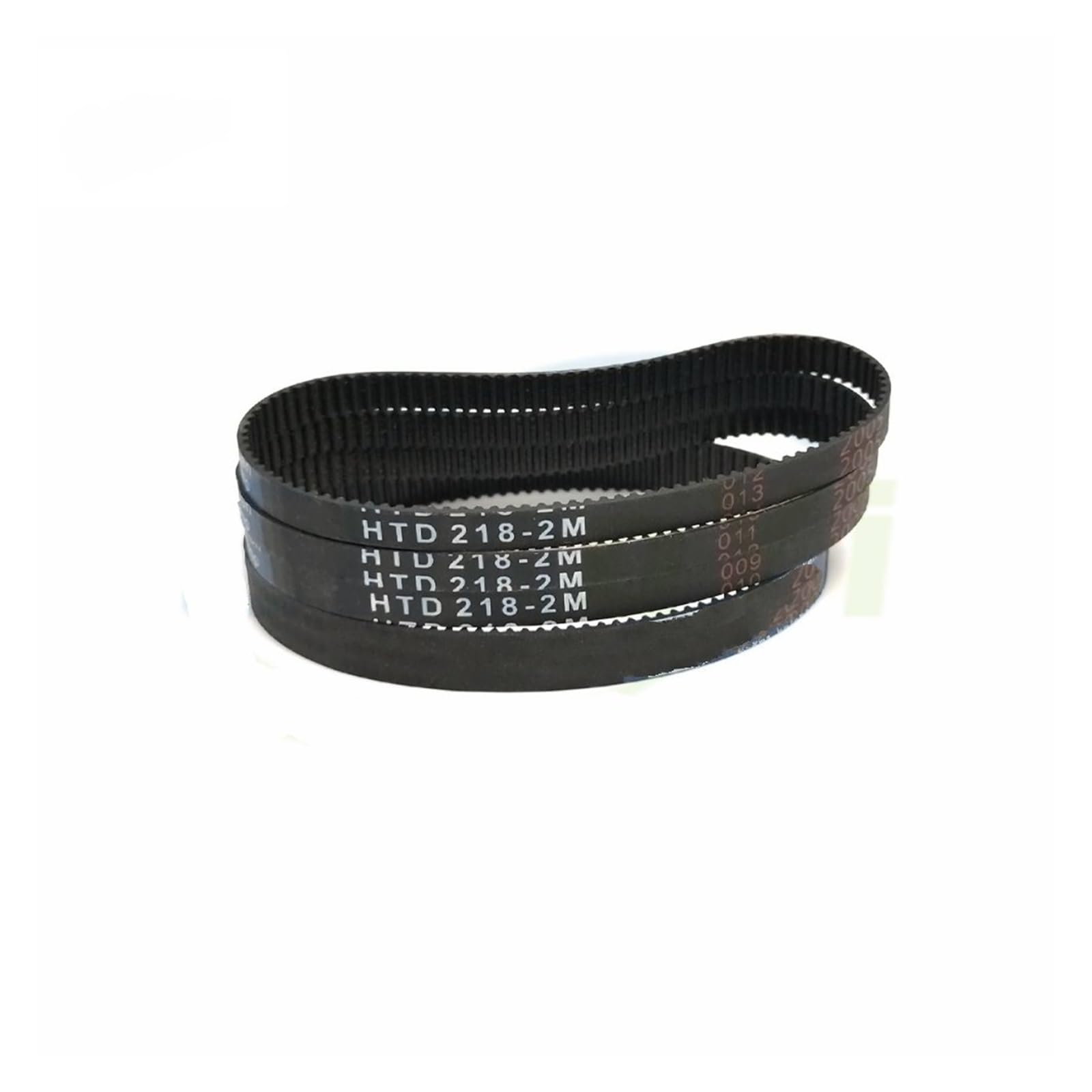 Übertragungsriemen Antriebsriemen Breite 4/6/10/15 Mm Länge 118 120 126 130 136 142 158 Mm Antriebszahnriemen 2M-120 2M-142 HTD 2M Gummi-Zahnriemen Mit Geschlossener Schlaufe(10mm,3PCS_126MM) von AJHJET