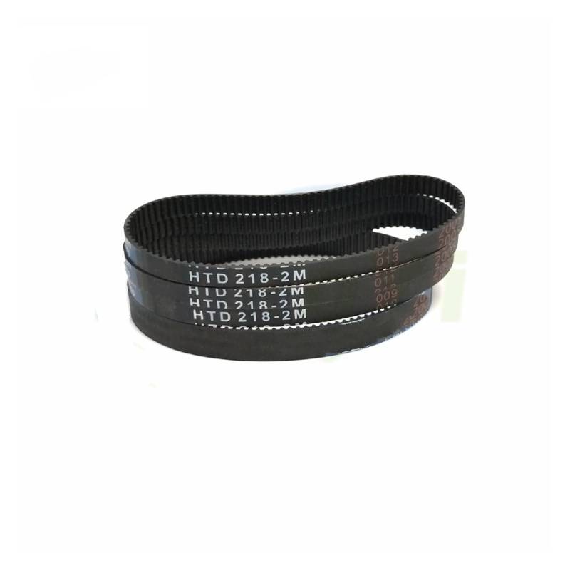 Übertragungsriemen Antriebsriemen Breite 4/6/10/15 Mm Länge 118 120 126 130 136 142 158 Mm Antriebszahnriemen 2M-120 2M-142 HTD 2M Gummi-Zahnriemen Mit Geschlossener Schlaufe(10mm,3PCS_126MM) von AJHJET