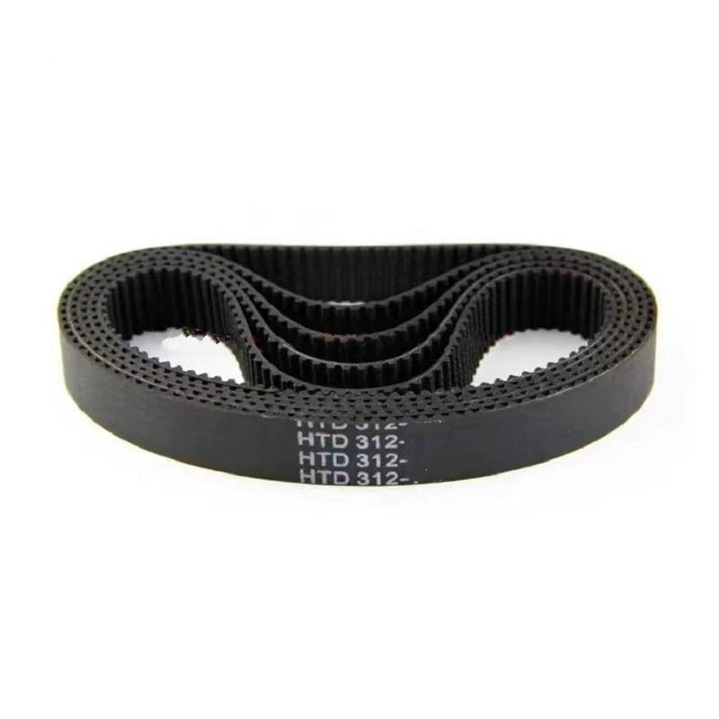 Übertragungsriemen Antriebsriemen C=501 510 513 519 522 525 531 537 540 549 552 Mm Länge Geschlossener Synchroner Gummi-HTD 3*M-Riemen Zahnriemen 1/2 STK(6mm,2PCS_510 Teeth 170) von AJHJET