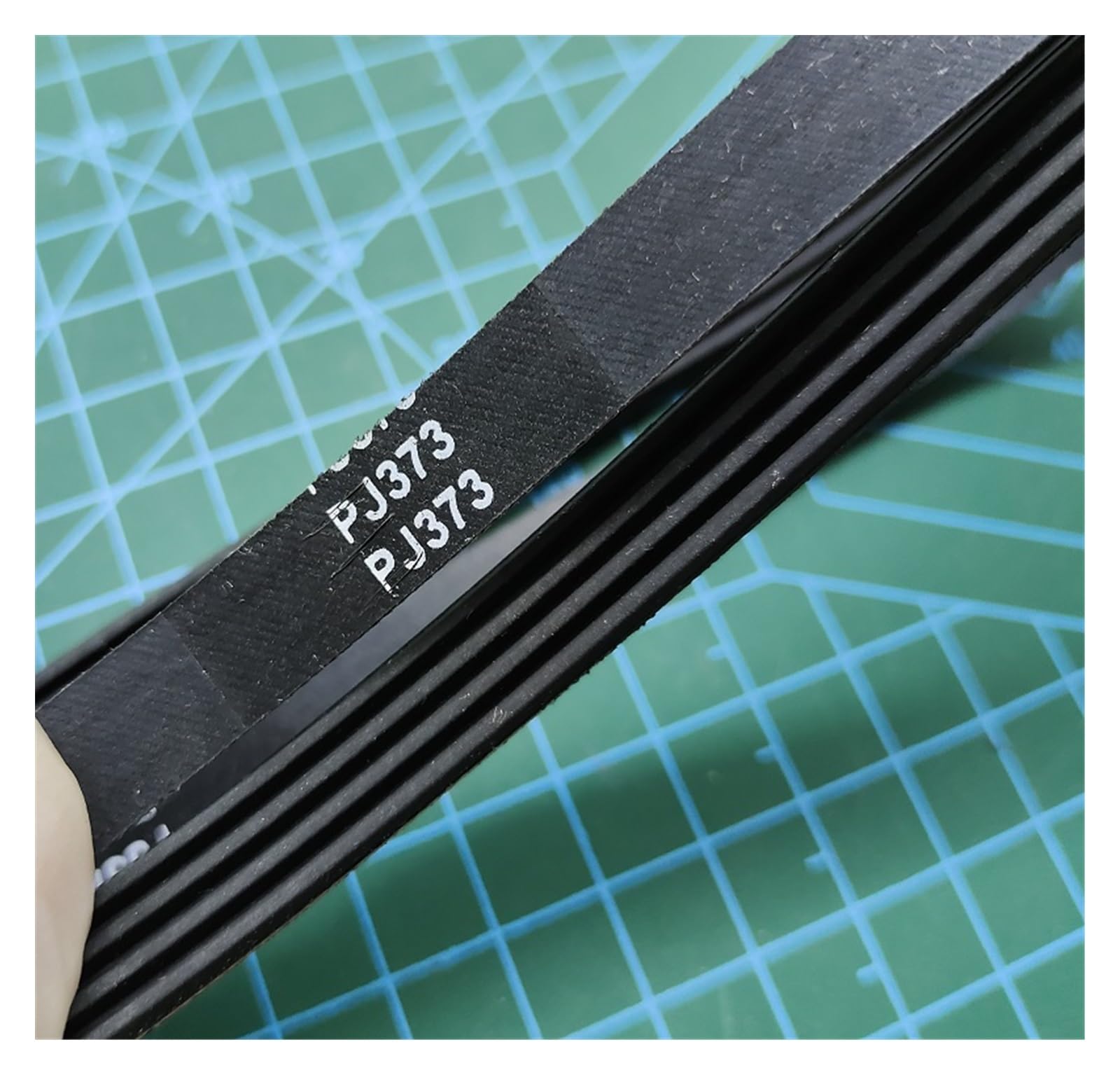 Übertragungsriemen Antriebsriemen Für Mini-Förderband PJ370 PJ373 PJ375 PJ376 PJ381 PJ373 Gummi-Antriebsriemen 3 Gerippt 4 Gerippt 5 Gerippt 6 Gerippt(4 Ribbed,2PCS_PJ375) von AJHJET