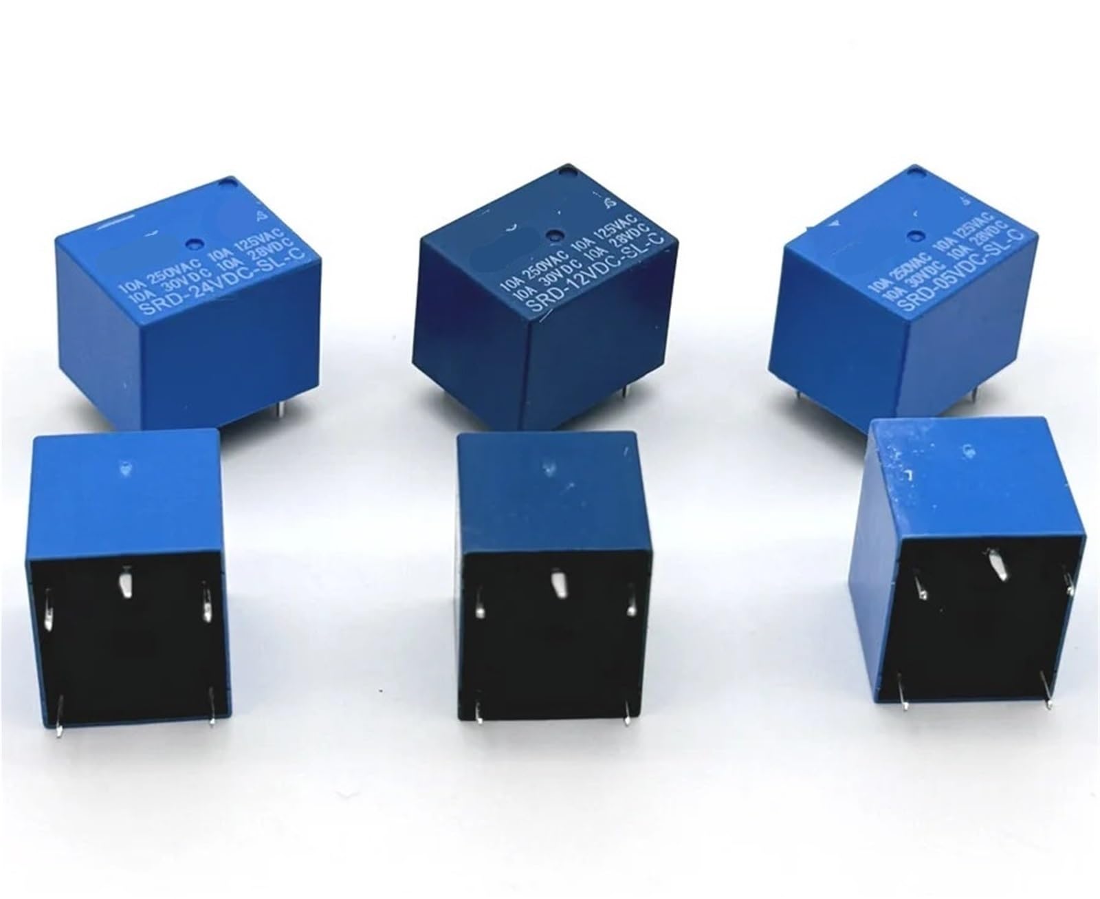 1/2/3 STÜCKE Relais SRD-03VDC-SL-C SRD-05VDC-SL-C SRD-06VDC-SL-C SRD-09VDC-SL-C SRD-12VDC-SL-C 5 V 12 V 24 V 10A 250 VAC 5PIN(3PCS,24V) von AJKDQDDE