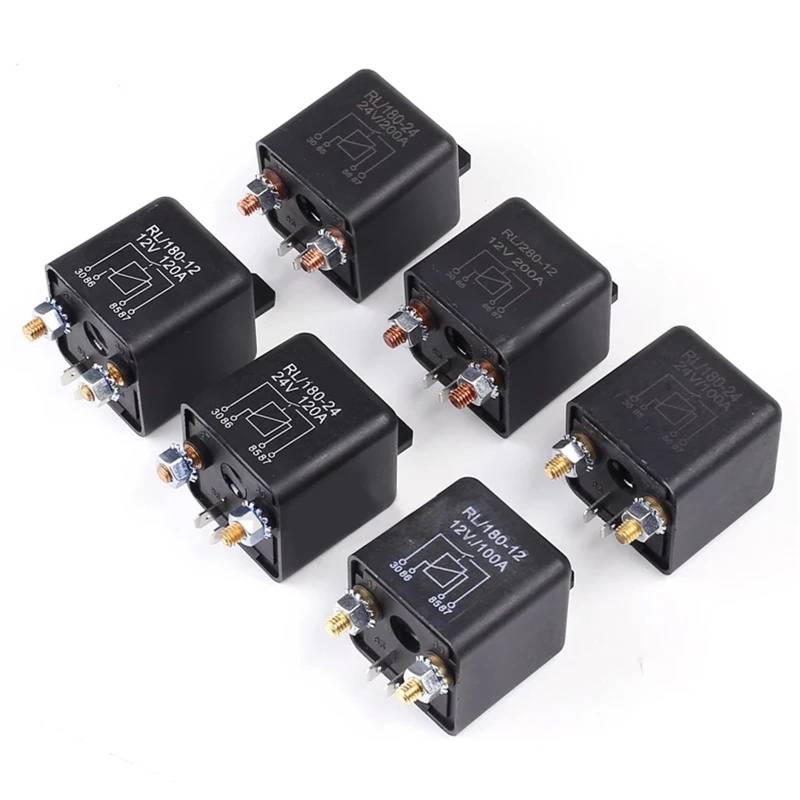 1 STÜCKE 200A 100A 12 V 24 V Kfz-relais(100A 12V) von AJKDQDDE
