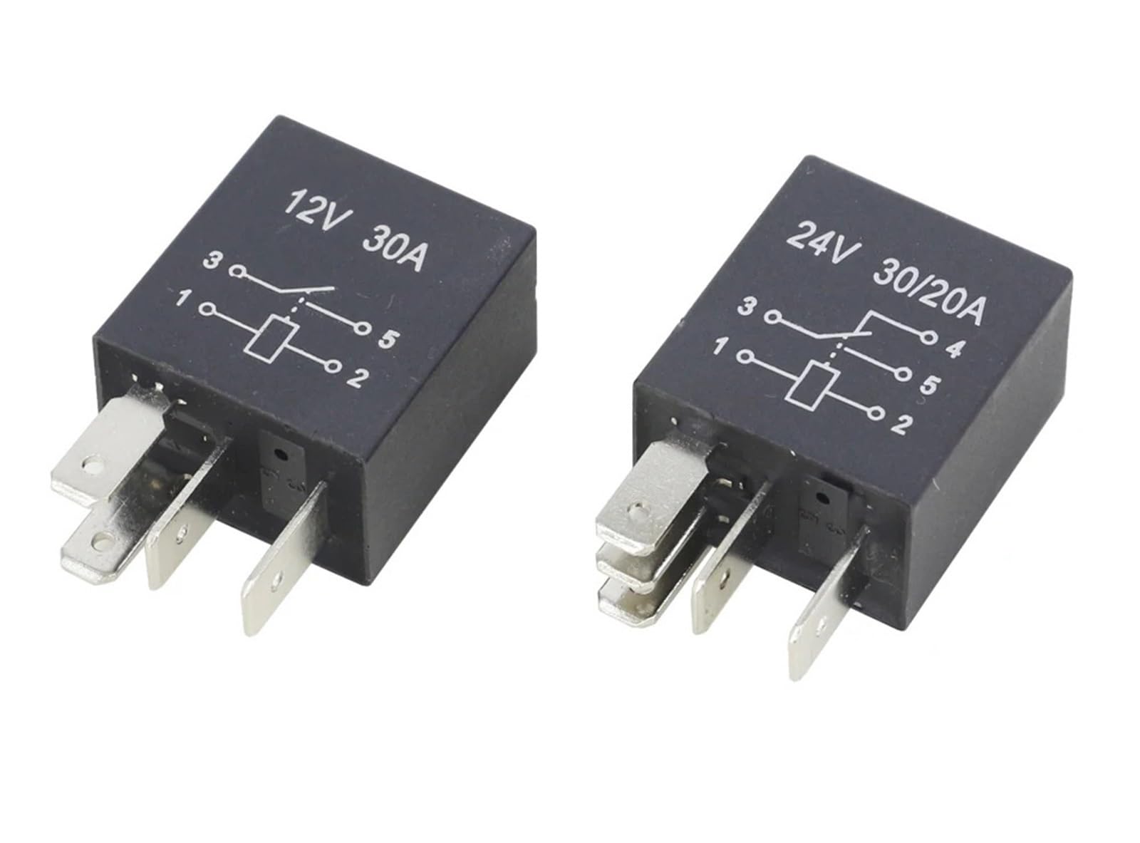 1 STÜCKE 4 Pin/5 Pin 30A JD1926A JD1927A Auto Relais Ölpumpe Licht Nebelscheinwerfer Relais 12 V/24 V(12V,1 PCS 4 Pin) von AJKDQDDE