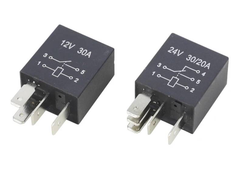 1 STÜCKE 4 Pin/5 Pin 30A JD1926A JD1927A Auto Relais Ölpumpe Licht Nebelscheinwerfer Relais 12 V/24 V(12V,1 PCS 4 Pin) von AJKDQDDE