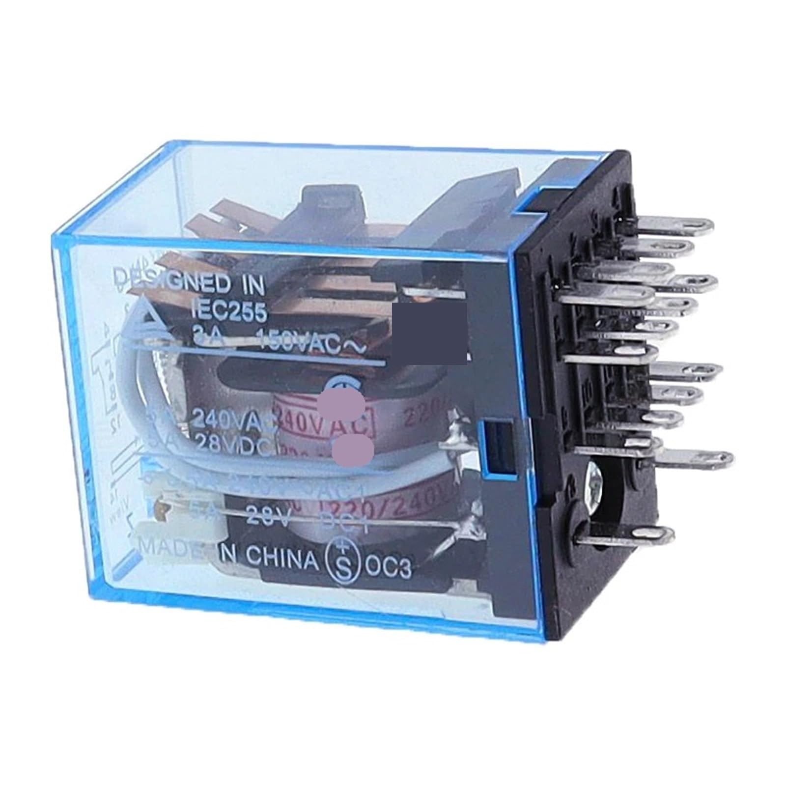 1 STÜCKE MY4 Allzweckrelais 4pdt 14pins relais DC 12 V/24 V/110 V 220 V relais MY4 schalter(DC,48V) von AJKDQDDE