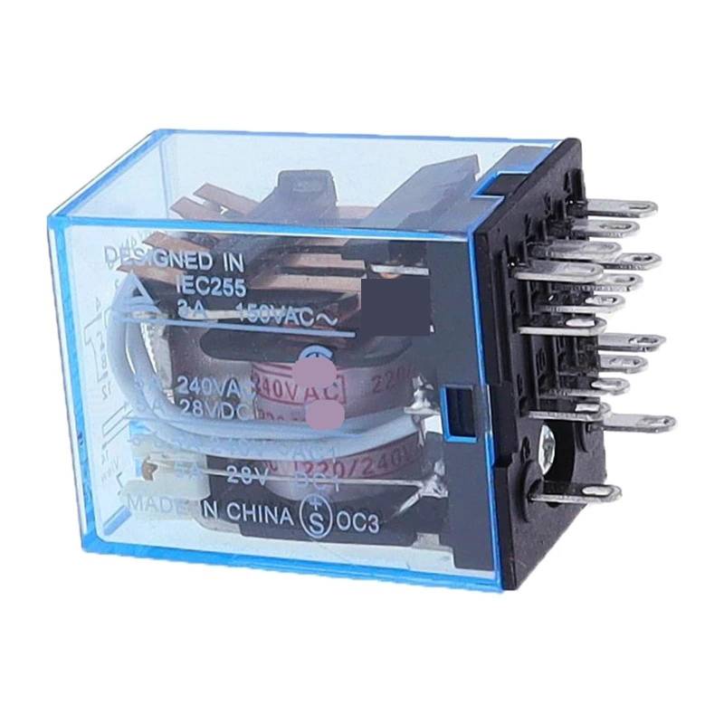 1 STÜCKE MY4 Allzweckrelais 4pdt 14pins relais DC 12 V/24 V/110 V 220 V relais MY4 schalter(DC,6V) von AJKDQDDE