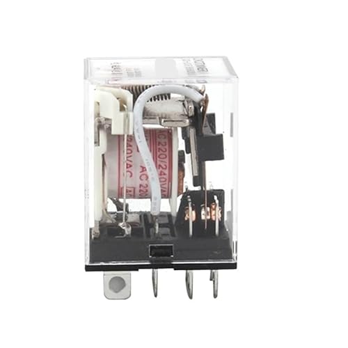 1 STÜCKE Zwischenrelais HH62P LY2NJ 10A Elektromagnetisches Relais AC/DC12V24V AC110V 220 V 380 V Mit 8 pins Sockel basis PTF08A(No socket,AC 220V) von AJKDQDDE