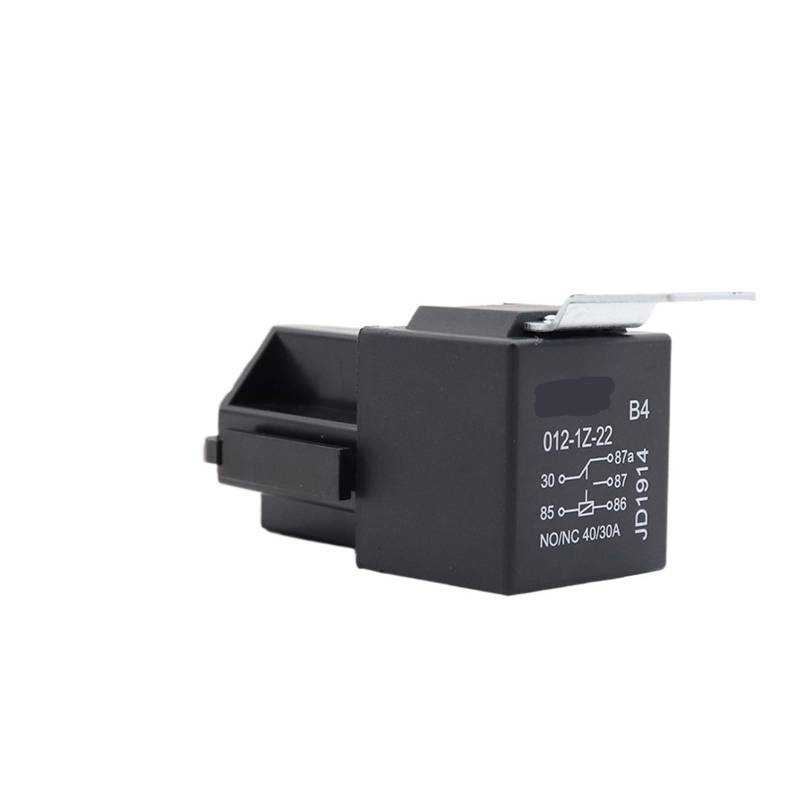 12V 24V 4pin 5pin 4P 5P 40A Auto Relais Mit Kupfer Terminal Buchse 4PCS(12V 5Pin with Socket) von AJKDQDDE