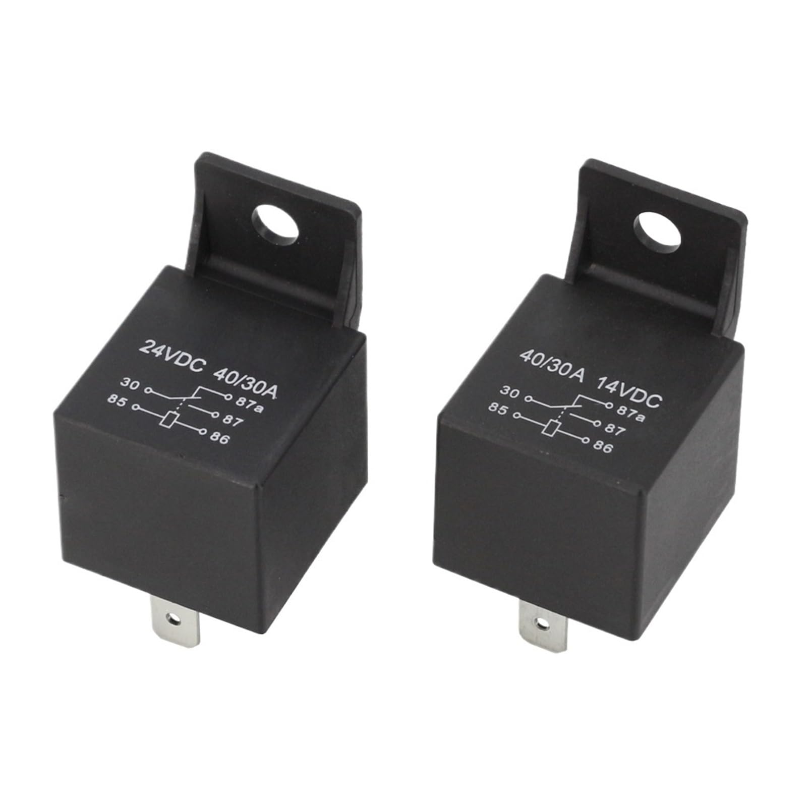 4/5 Pin 40A Auto Relais Schließer DC 12V/24V JD1914 JD2914 1PCS(12V,4 Pin) von AJKDQDDE