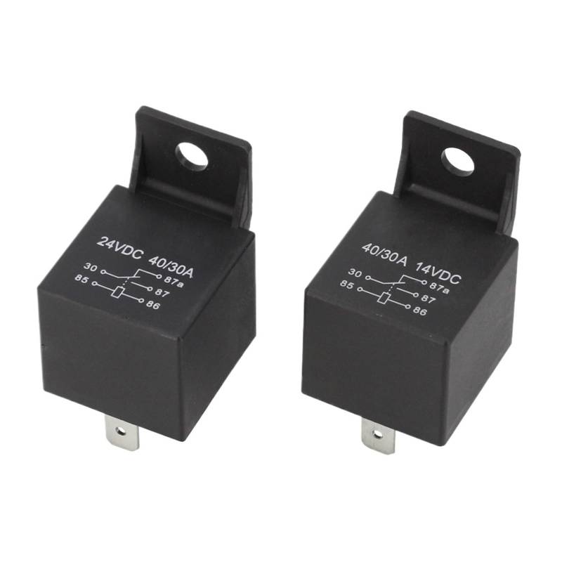 4/5 Pin 40A Auto Relais Schließer DC 12V/24V JD1914 JD2914 1PCS(24V,4 Pin) von AJKDQDDE
