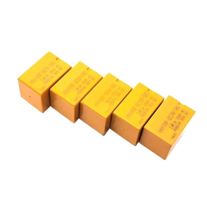 5 STÜCKE Relais HK4100F-DC12V-SHG HK4100F-DC5V-SHG 6-polig 3A 3 V / 5 V / 9 V / 12 V / 24 V HK4100F-DC24V-SHG HK4100F-DC3V-SHG(12V) von AJKDQDDE