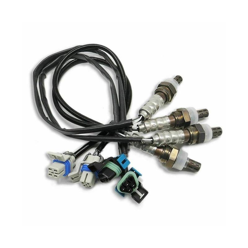 Auto Sauerstoff O2 Sensor 4 Stücke Für GMC Für Yukon Für XL 1500 Für Sierra 1500 6,0 L 2003 2004 2005 2006 O2 Sauerstoff Sensor Upstream Downstream Lambdasonde von AJQBRMB