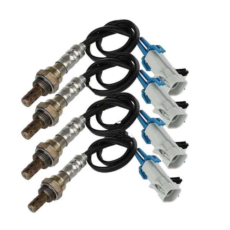 Auto Sauerstoff O2 Sensor 4 Stücke Für GMC Für Yukon Für Yukon XL 1500 5,3 L 2003 2004 2005 O2 Sauerstoff Sensor 4 Drähte Lambda Upstream Downstream 234-4668 Lambdasonde von AJQBRMB