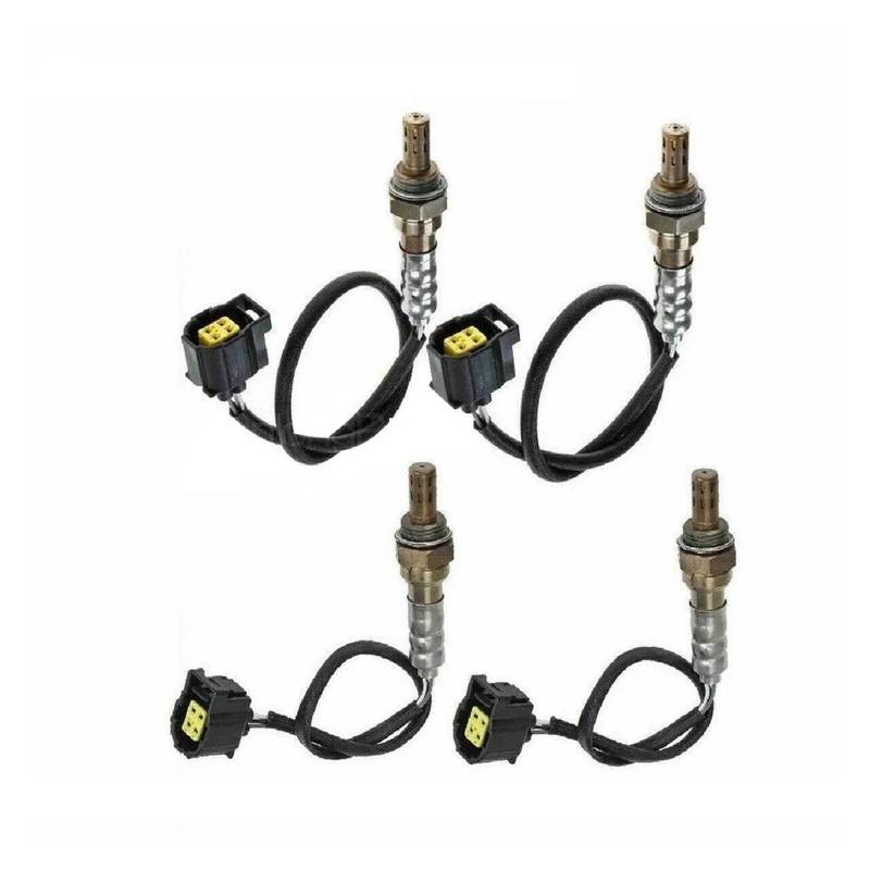 Auto Sauerstoff O2 Sensor 4 Stücke Für Jeep Für Wrangler V6 3,8 L 2008 2009 O2 Sauerstoff Sensor Lambda 234-4274 234-4880 234-4881 Upstream Downstream Vorne Hinten Lambdasonde von AJQBRMB
