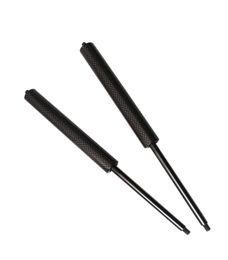 Kofferraum Gasfeder Für Toyota Für GT 86 Für Coupe Für ZN6 2012-2016 Lift Unterstützt Streben Stange Schocks Hinten Heckklappe Stamm Ohne Spoiler 244,5 Mm Auto Heckklappendämpfer(Black Carbon Fiber) von AJQBRMB