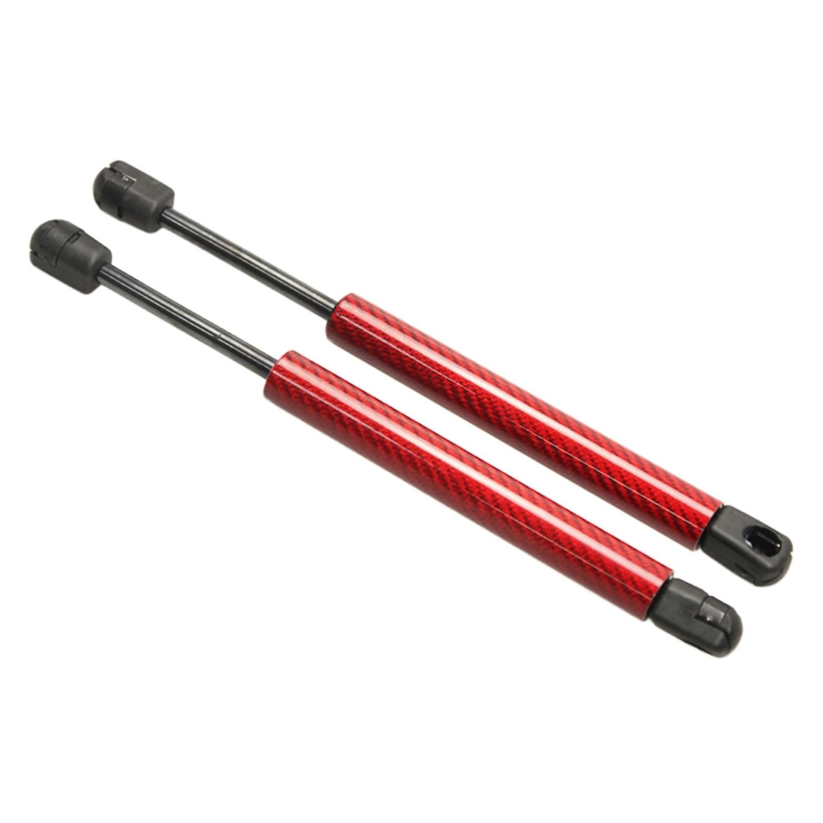 Kofferraum Gasfeder Für Toyota Für GT 86 Für Coupe Für ZN6 2012-2016 Lift Unterstützt Streben Stange Schocks Hinten Heckklappe Stamm Ohne Spoiler 244,5 Mm Auto Heckklappendämpfer(Red Carbon Fiber) von AJQBRMB