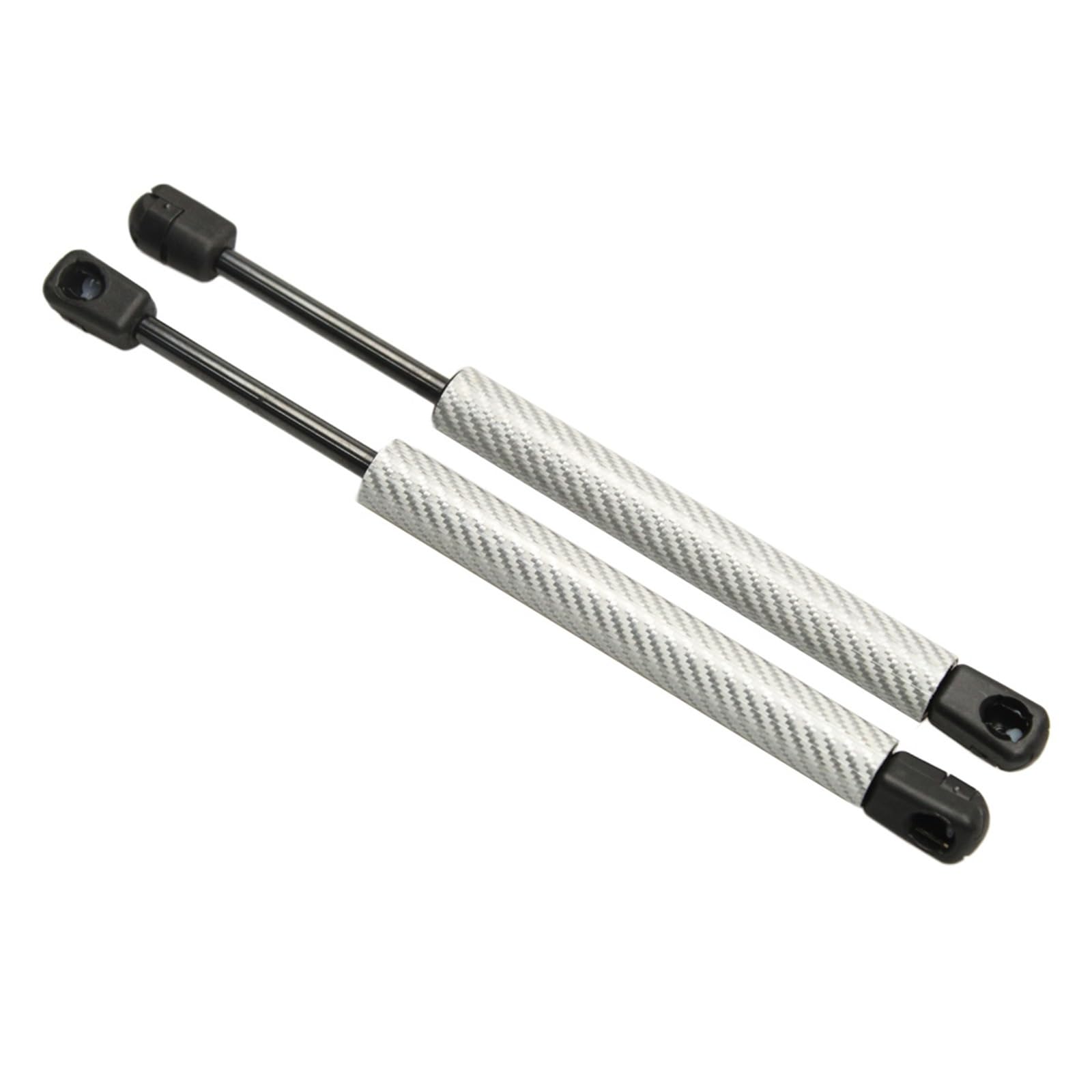 Kofferraum Gasfeder Für Toyota Für GT 86 Für Coupe Für ZN6 2012-2016 Lift Unterstützt Streben Stange Schocks Hinten Heckklappe Stamm Ohne Spoiler 244,5 Mm Auto Heckklappendämpfer(Silver Carbon Fiber) von AJQBRMB