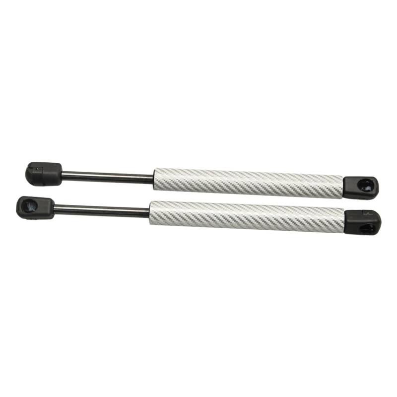 Kofferraum Gasfeder Für Toyota Für GT 86 Für Coupe Mit Spoile Für ZN6 2012-2016 Carbon Fiber Hinten Boot Heckklappe Lift Unterstützt Gas Streben Schocks Auto Heckklappendämpfer(Silver Carbon Fiber) von AJQBRMB