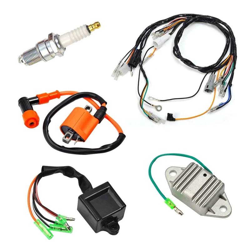 Motor Zündspule Für Blaster 200 Für YFS200 1997 1998 1999 2000 2001 3JM-82590-10-00 Zündspule Zünder CDI Regler Kabelbaum Kpl von AJQBRMB