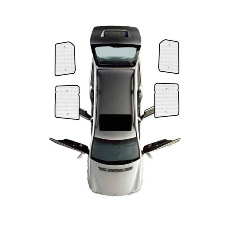 Sonnenblende Auto Auto Vorne Hinten Seite Sonnenschutz Fenster Sonnenschutz Abdeckungen Für Land Für Rover Für Discovery 3 L319 Für LR3 2004-2010 Fenster Sonnenschutz(Rear Windows) von AJQBRMB