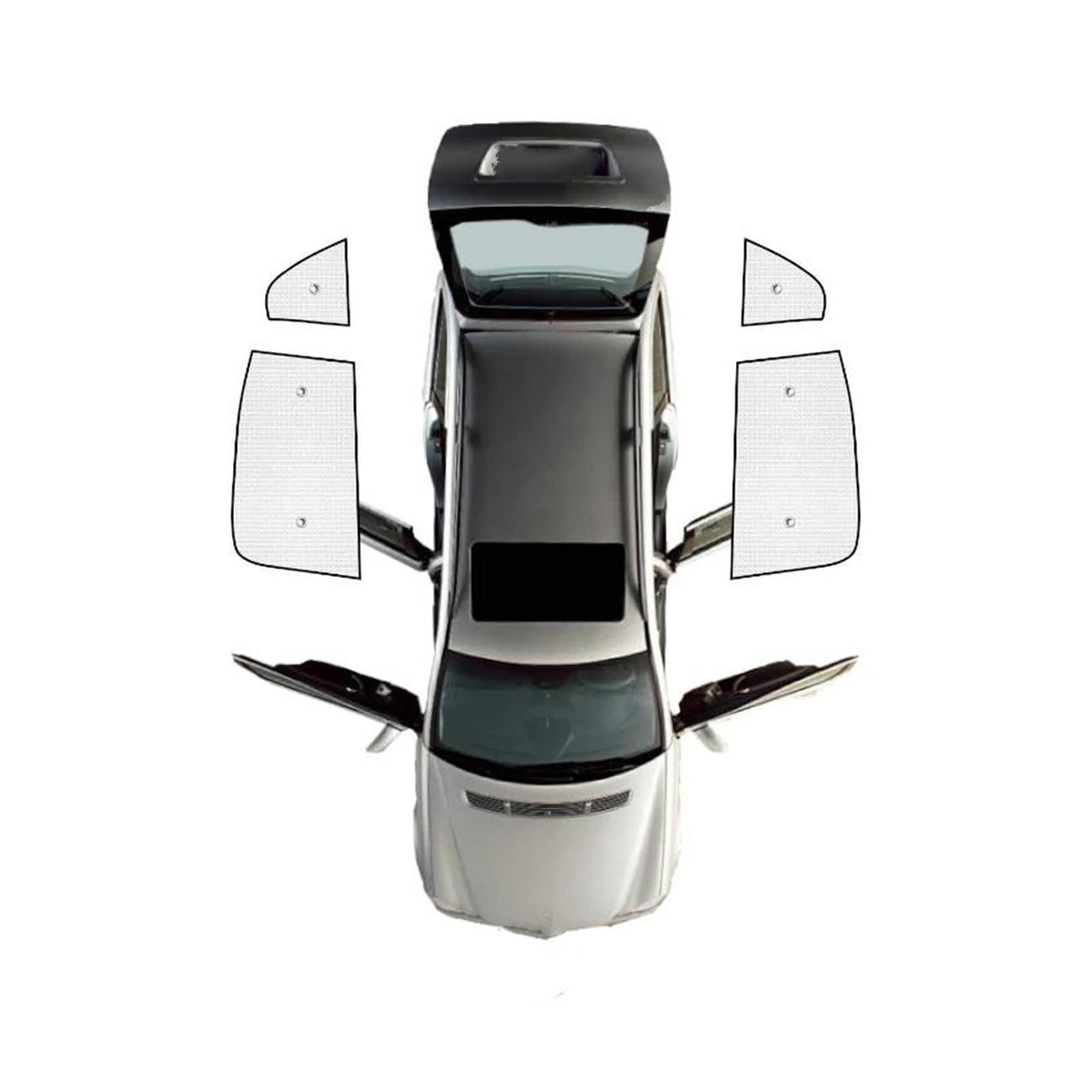 Sonnenblende Auto Für A6 Für S6 Für C7 Für 4G 2012 2013 2014 2015 2016 2017 2018 Auto Windschutzscheibe Sonnenschirme Sonnenschutz Visier Fenster Sonnenschutz(Rear Windows) von AJQBRMB