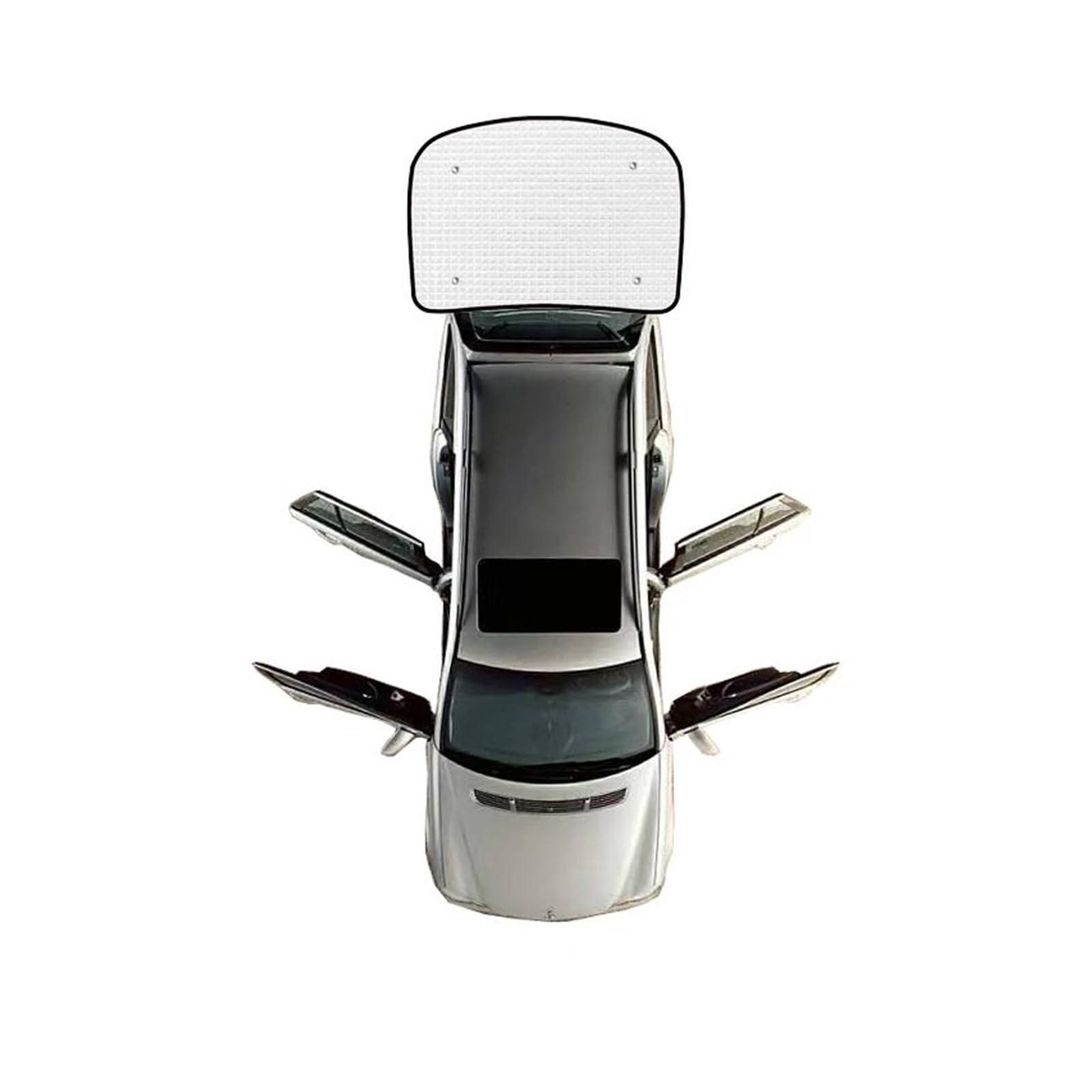 Sonnenblende Auto Für A7 2010-2018 2019 Für RS7 4G8 4K8 Vollständige Abdeckungen Sonnenschirme Windschutzscheibe Fenster Visier Sonnenschirm Fenster Sonnenschutz(Rear Windshield) von AJQBRMB