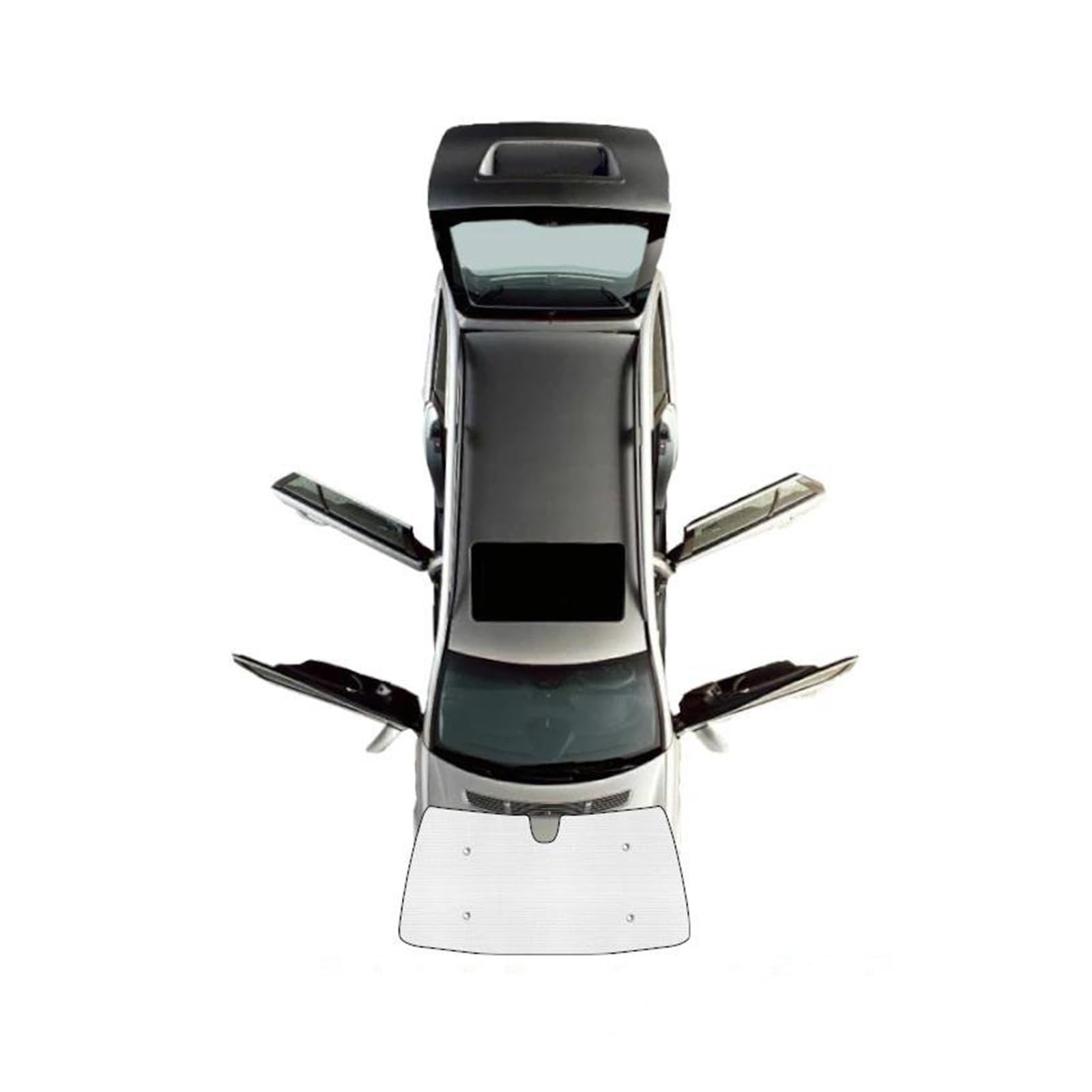 Sonnenblende Auto Für Benz B Klasse Für W245 2006 2007 2008 2009 2010 2011 Volle Abdeckungen Sonnenschirme Windschutzscheibe Sonnenschutz Visier Fenster Sonnenschutz(Front Windshield) von AJQBRMB