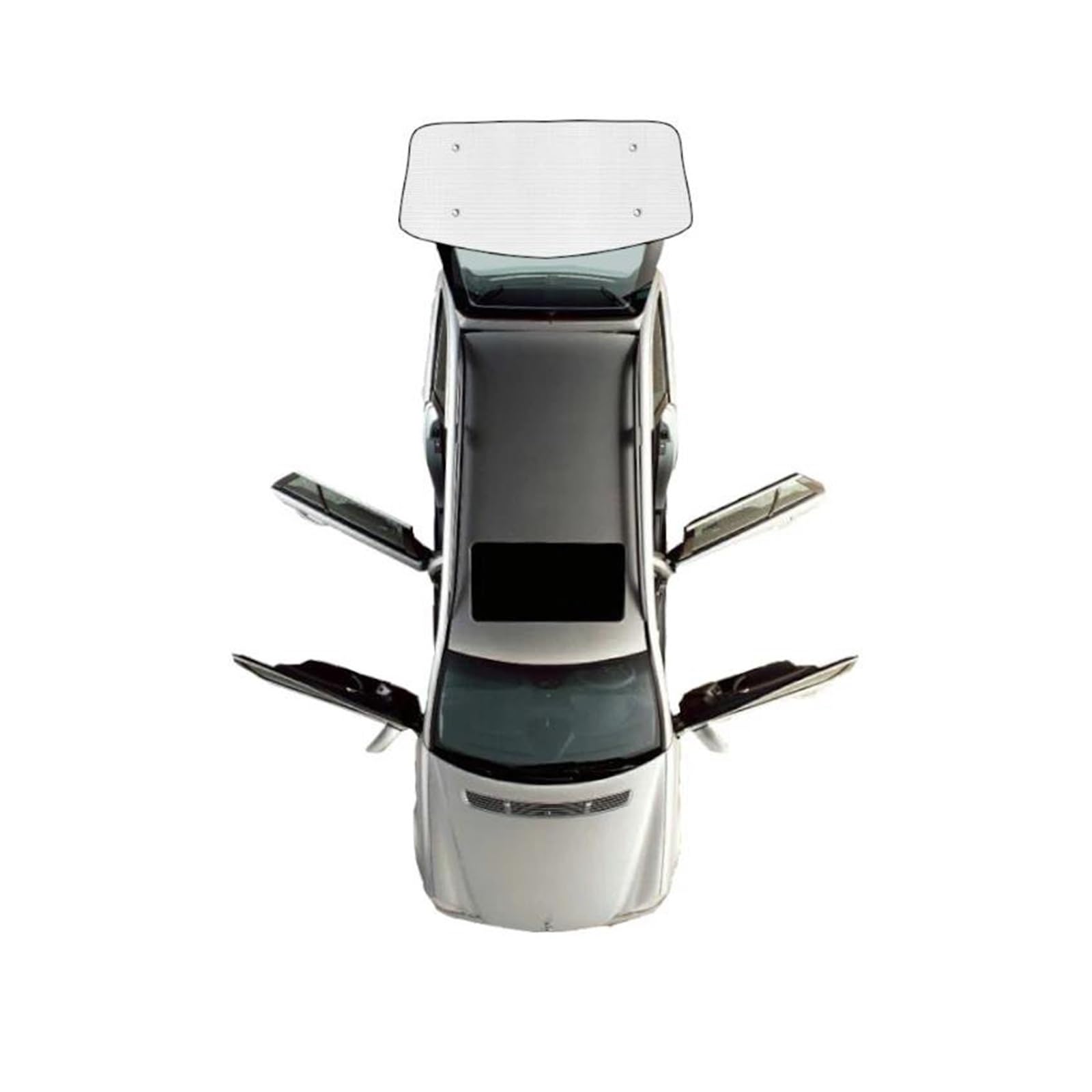 Sonnenblende Auto Für Benz Für GLK Für X204 2008-2015 GLK220 GLK250 GLK280 GLK300 GLK350 Auto Vollständige Abdeckung Sonnenschirme Windschutzscheibe Visier Fenster Sonnenschutz(Rear Windshield) von AJQBRMB