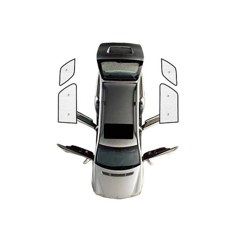 Sonnenblende Auto Für Ford Für Explorer Für U502 Für MK5 2011 2012 2013 2014-2019 Vollständige Abdeckung Sonnenschirme Klassische Windschutzscheibe Fenster Visier Fenster Sonnenschutz(Rear Windows) von AJQBRMB